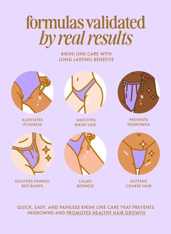 Truly Beauty Cooka Concentrate Ingrown hair serum - Razor bump treatment for bikini area -Ingrown hair treatment for bikini area - The only Bikini razor burn treatment women need! 0.7 OZ - Image 5